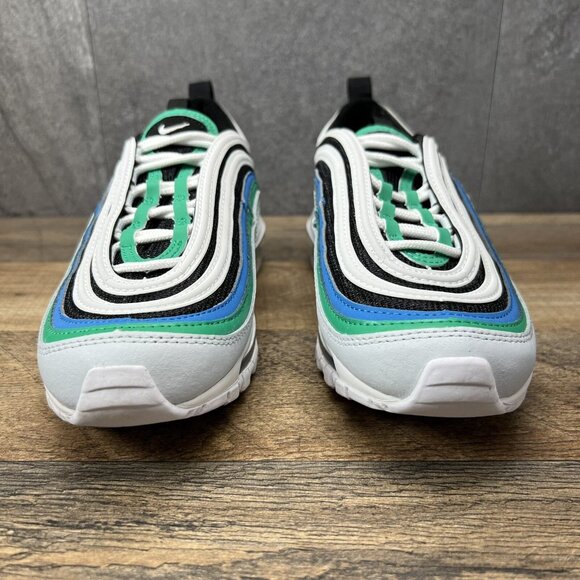 Nike Air Max 97 GS Pure Platinum Light Crimson Size 4Y Size 5.5 Womens Sneakers - Picture 6 of 9